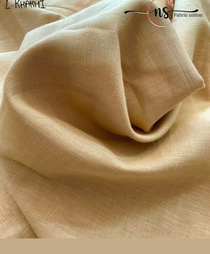 Men Pure Linen Grey Shirt Fabric 60*60